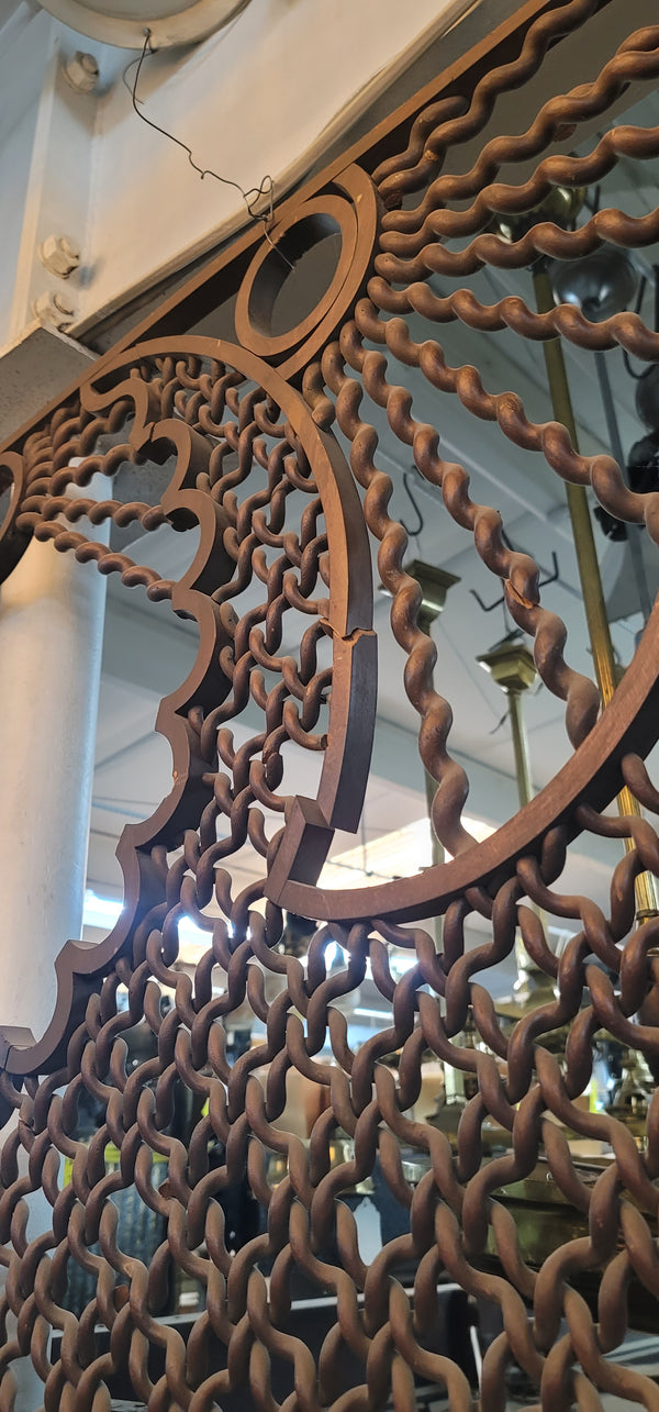 Ornate Wooden Victorian Fret Work 77" Long x 32" Tall GS00825
