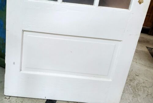 Frosted 12-lite 1 Panel Glass Door GAM0107