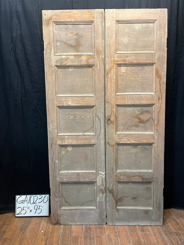 5-Panel French Double Doors GA10230