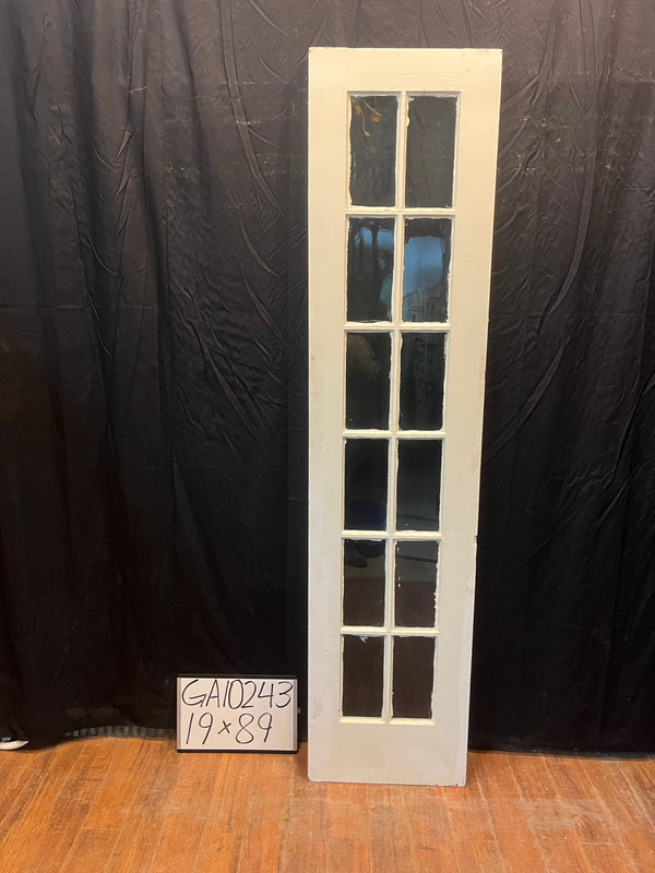 1800s 12-Lite Single French Door GA10243