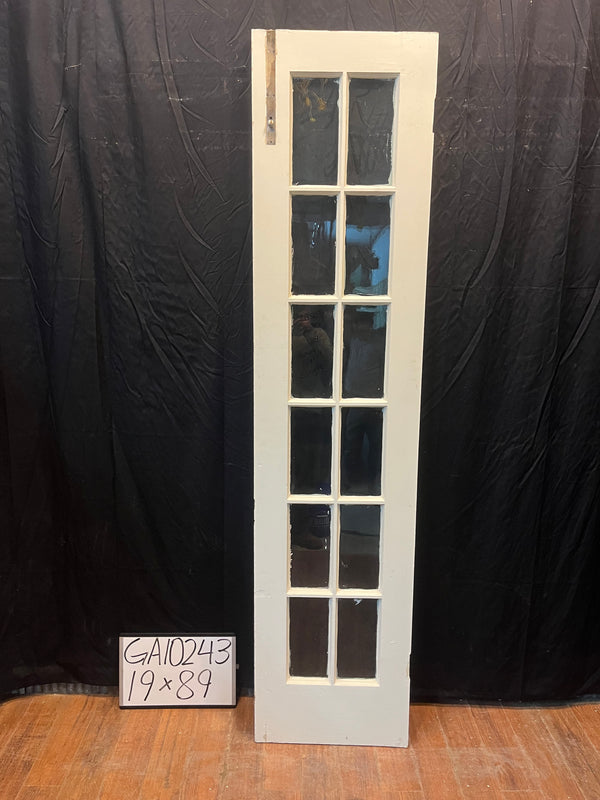 1800s 12-Lite Single French Door GA10243