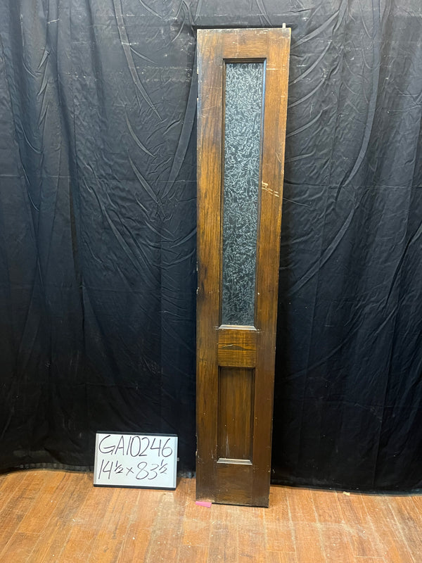 1-Panel Single Door w/ Frosted Glass Window GA10246