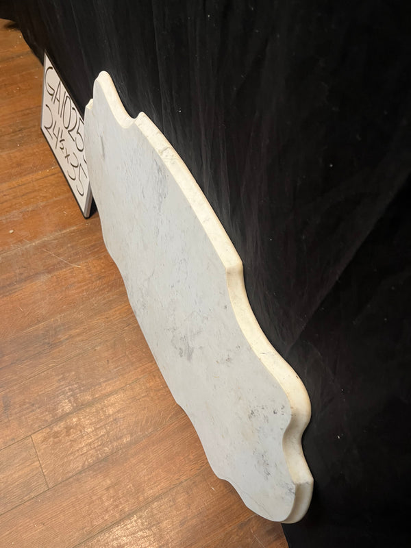 Carrara Marble Turtle Top w/ Ogee Edge GA10253