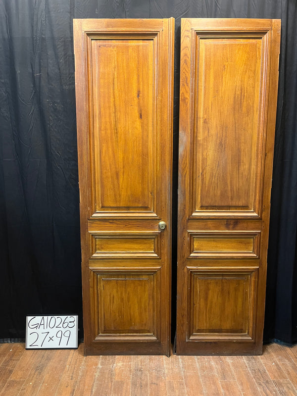 2-Panel Ornate French Doors GA10263