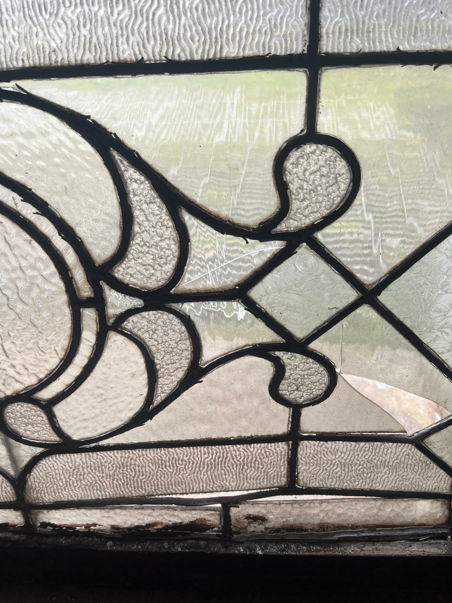 Textured Leaded Glass Window Ga10351 Photo Inspiration