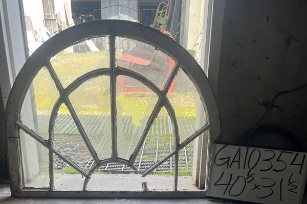 Clear Glass Arched Window GA10354