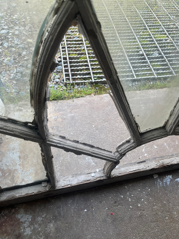 Clear Glass Arched Window GA10354