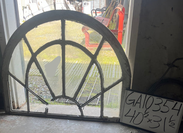 Clear Glass Arched Window GA10354