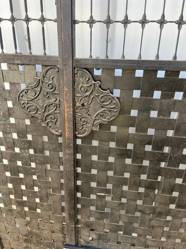 Antique Wrought Iron Gate GA10403