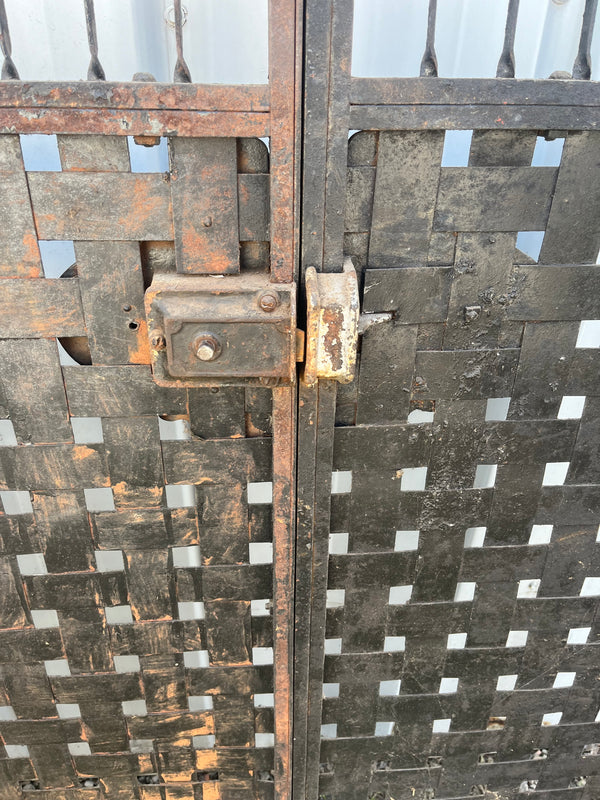 Antique Wrought Iron Gate GA10403