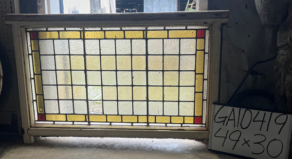 Stained Glass Transom Window GA10419