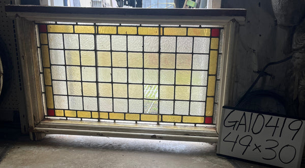 Stained Glass Transom Window GA10419