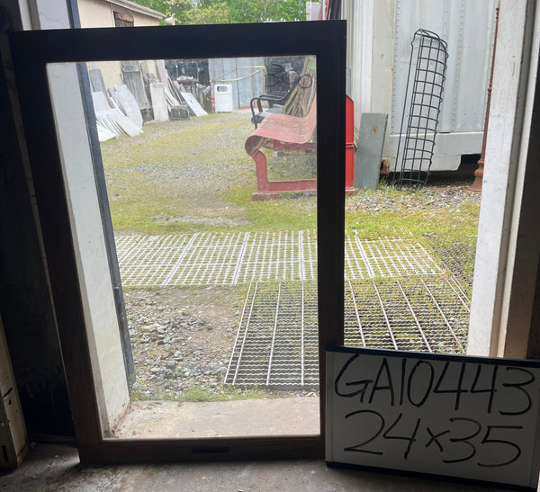 Framed Wavy Glass Window GA10443