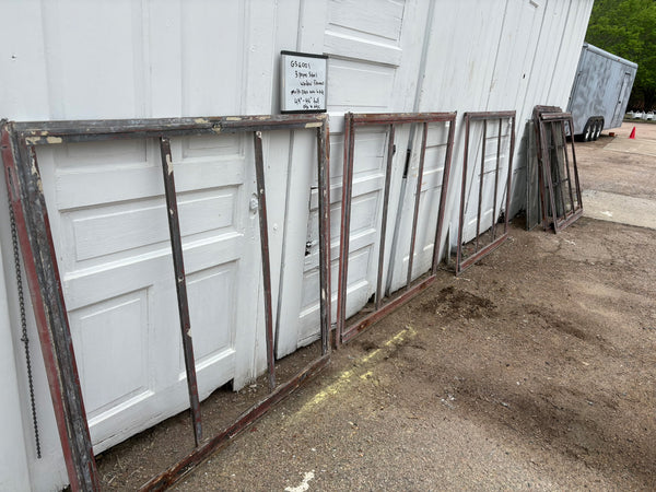 3-Pane Steel Window Frames (Multiples) GS6001 - 49" x 46"
