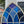 Load image into Gallery viewer, Blue Ripple Textured Glass Gothic Arch Window GA0450