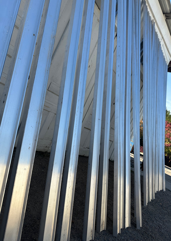 35 Units of 12 Ft Long Aluminum I-Beams GA20479