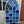 Load image into Gallery viewer, Blue Ripple Textured Glass Gothic Arch Window GA0451