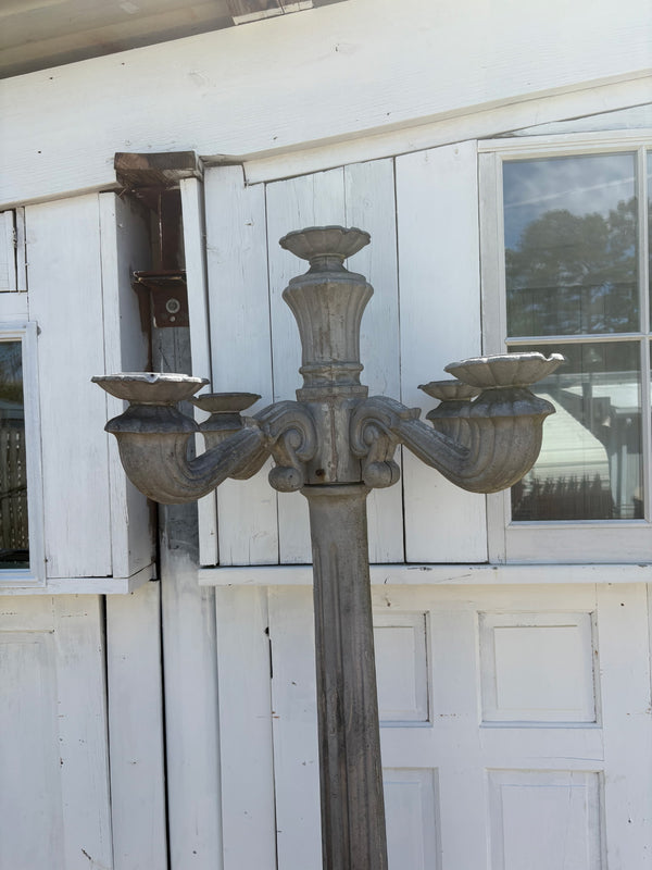 Cast Aluminum Five-Light Globe Post GS6006