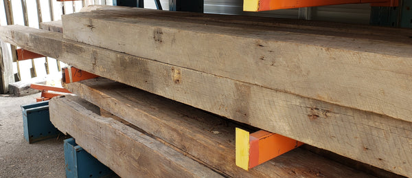 1896 Eastern Yellow Locust Beams Salvaged from NC Train Station Granite Quarry #Locust