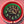 Load image into Gallery viewer, Red & Green Double Neon Advertising Clock for Smith Bros with Hand Painted Face #GA9186