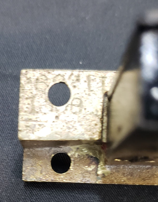 Yale Mortise Lock Set with Brass Thumb Turn Back Plate & New Cast Brass Keeper #GA9195