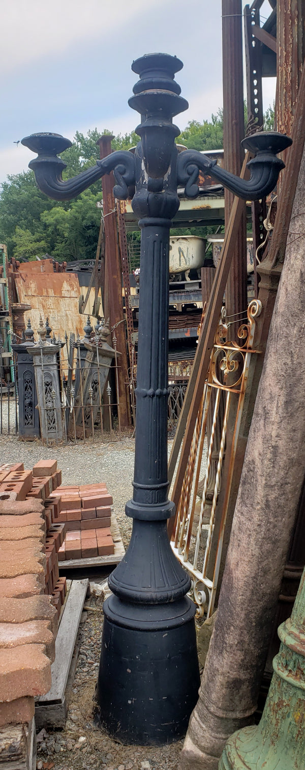 Five Light Fluted Aluminum Lamp Post GA9349