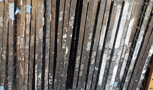 Salvaged Iron Window Grates from a State Institution in Allentown PA 46" x 43" #GA9356