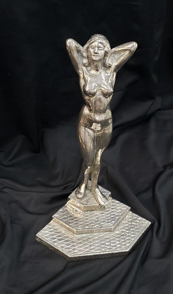 1920's Art Deco Sculpture by Gyula J. Maugsch  "Awakening" Nude Female GA9372