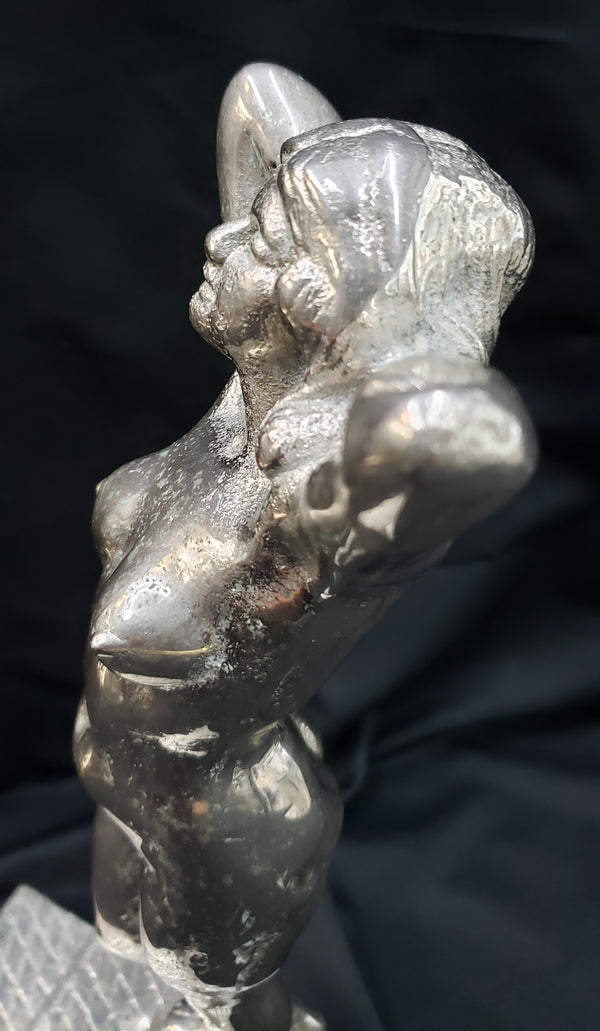 1920's Art Deco Sculpture by Gyula J. Maugsch  "Awakening" Nude Female GA9372