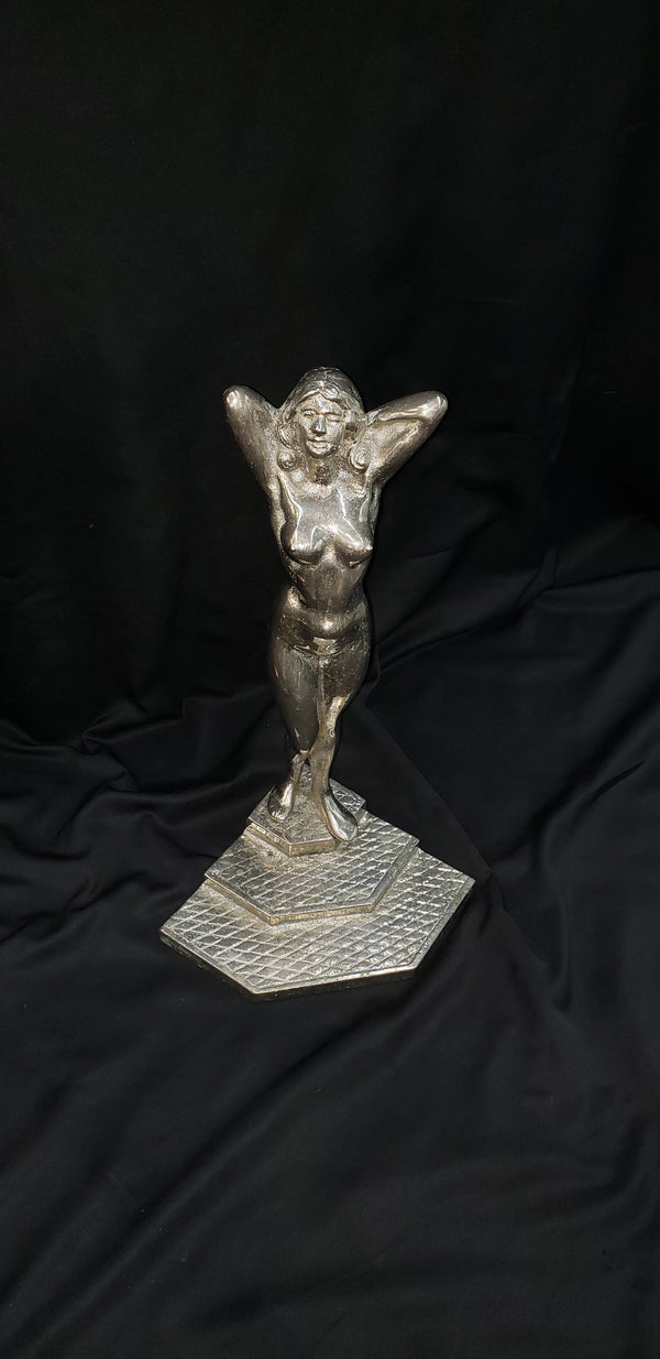 1920's Art Deco Sculpture by Gyula J. Maugsch  "Awakening" Nude Female GA9372