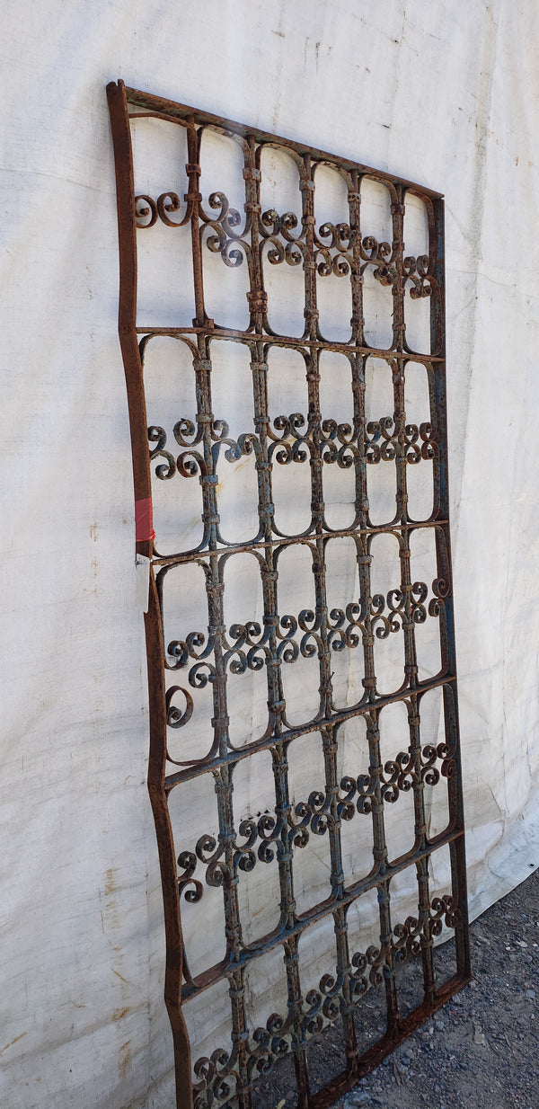 Ornate Wrought Iron Gate 76" Tall by 36" Wide  #GA94011