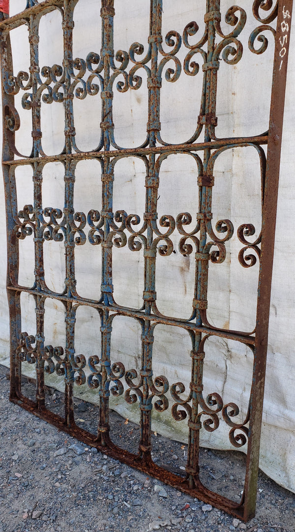 Ornate Wrought Iron Gate 76" Tall by 36" Wide  #GA94011