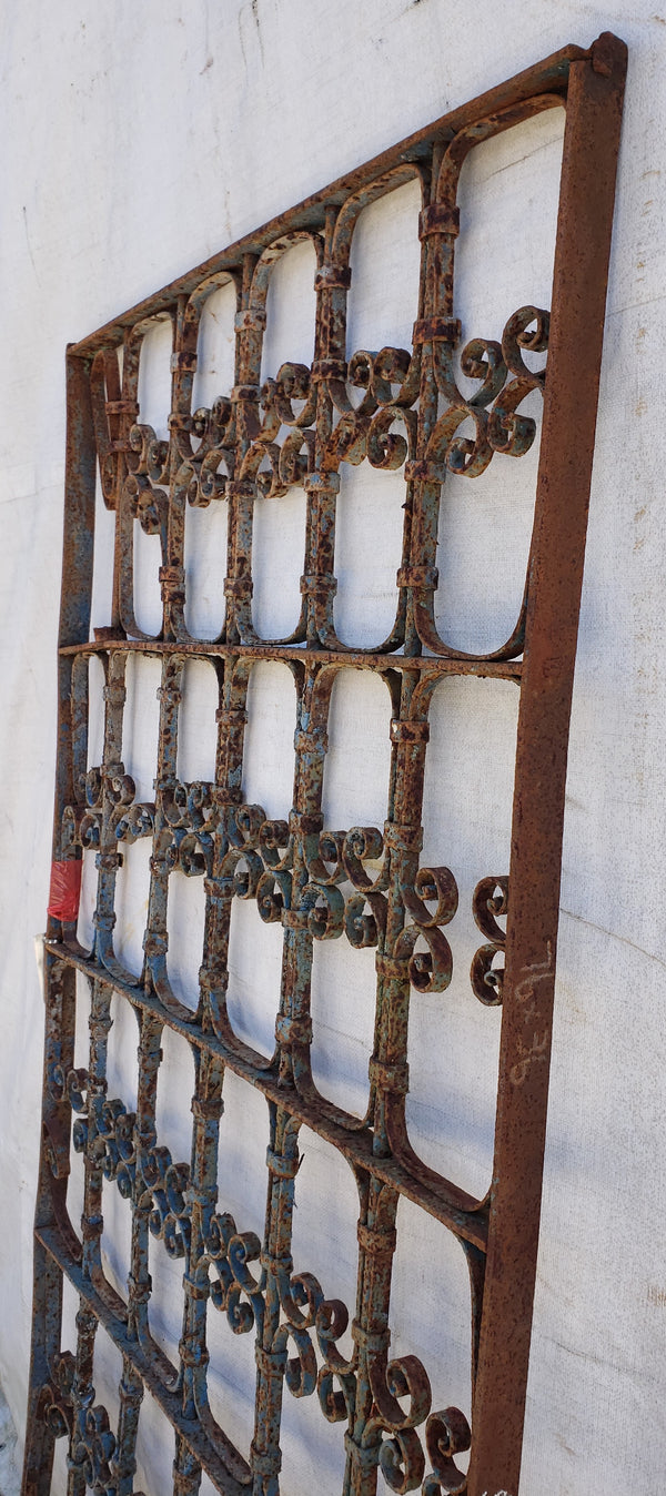 Ornate Wrought Iron Gate 76" Tall by 36" Wide  #GA94011