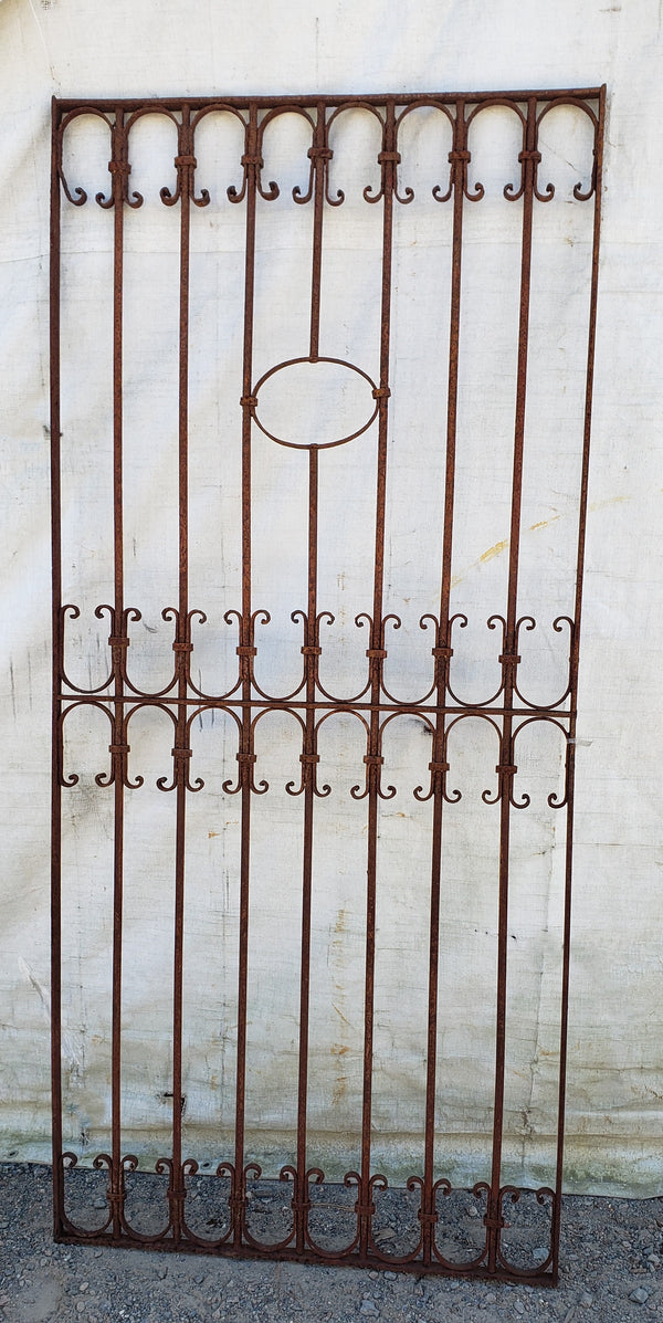 Wrought Iron Gate Panel 79" Tall by 36"  Wide GA9440