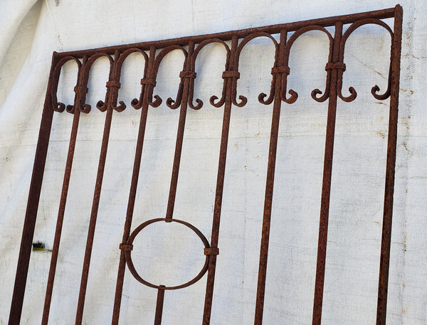 Wrought Iron Gate Panel 79" Tall by 36"  Wide GA9440