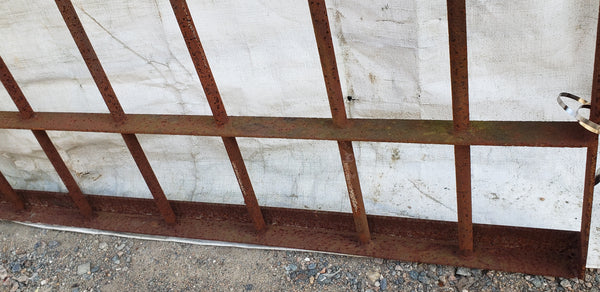 Pair of Tall & Wide Iron Driveway Gates - 139 1/4" Combined Width GA9467