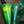 Load image into Gallery viewer, Set of 10 Lundberg Studios Art Glass 700G 5" Tall Green Lily Lamp Shades GA9561