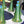 Load image into Gallery viewer, Set of 10 Lundberg Studios Art Glass 700G 5" Tall Green Lily Lamp Shades GA9561