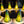 Load image into Gallery viewer, Set of 10 Lundberg Studios Art Glass 700G 5" Tall Green Lily Lamp Shades GA9561