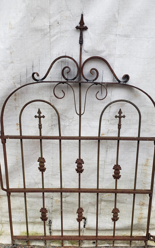 Gothic Style Wrought Iron Gate 31 1/2" Wide x 39" Tall GA9525