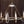 Load image into Gallery viewer, Mid Century 8 Light Oval Cast Aluminum & Brass Chandelier 36" x 36" x 26" GA9590