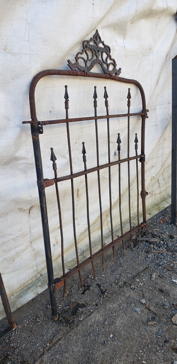 Wrought Iron Yard or Garden Gate 35" Wide by 41 3/4" Tall GA9594