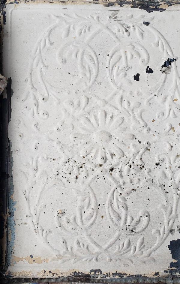 Ceiling Tin Salvaged from Church in D.C.  24" x 32" GA9621 - 35 Panels in Stock