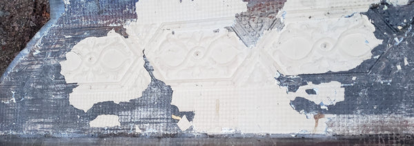 Ceiling Tin Salvaged from Church in D.C.  20" x 85" GA9622-L  10 Panels in Stock