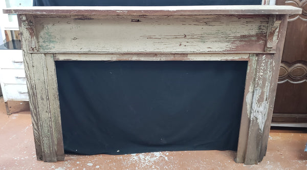 Wide Fireplace Mantel  77 1/4" W x 51 1/4" T GA9640