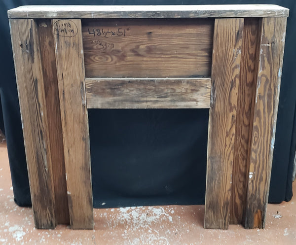 Fireplace Mantel 51" W x 47 3/4" T GA9653