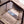 Load image into Gallery viewer, Ornate Flush Mount Hexagon Shaped Textured Glass Portico Light & Copper Fitter GA9671