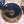 Load image into Gallery viewer, Ornate Flush Mount Hexagon Shaped Textured Glass Portico Light & Copper Fitter GA9671