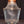 Load image into Gallery viewer, Ornate Flush Mount Hexagon Shaped Textured Glass Portico Light & Copper Fitter GA9671