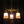 Load image into Gallery viewer, Art Nouveau 3 Light Brass Pan Chandelier with Reverse Painted Shades 15" x 15" GA10079